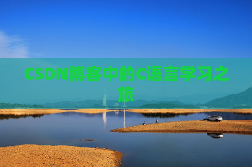 CSDN博客中的C语言学习之旅